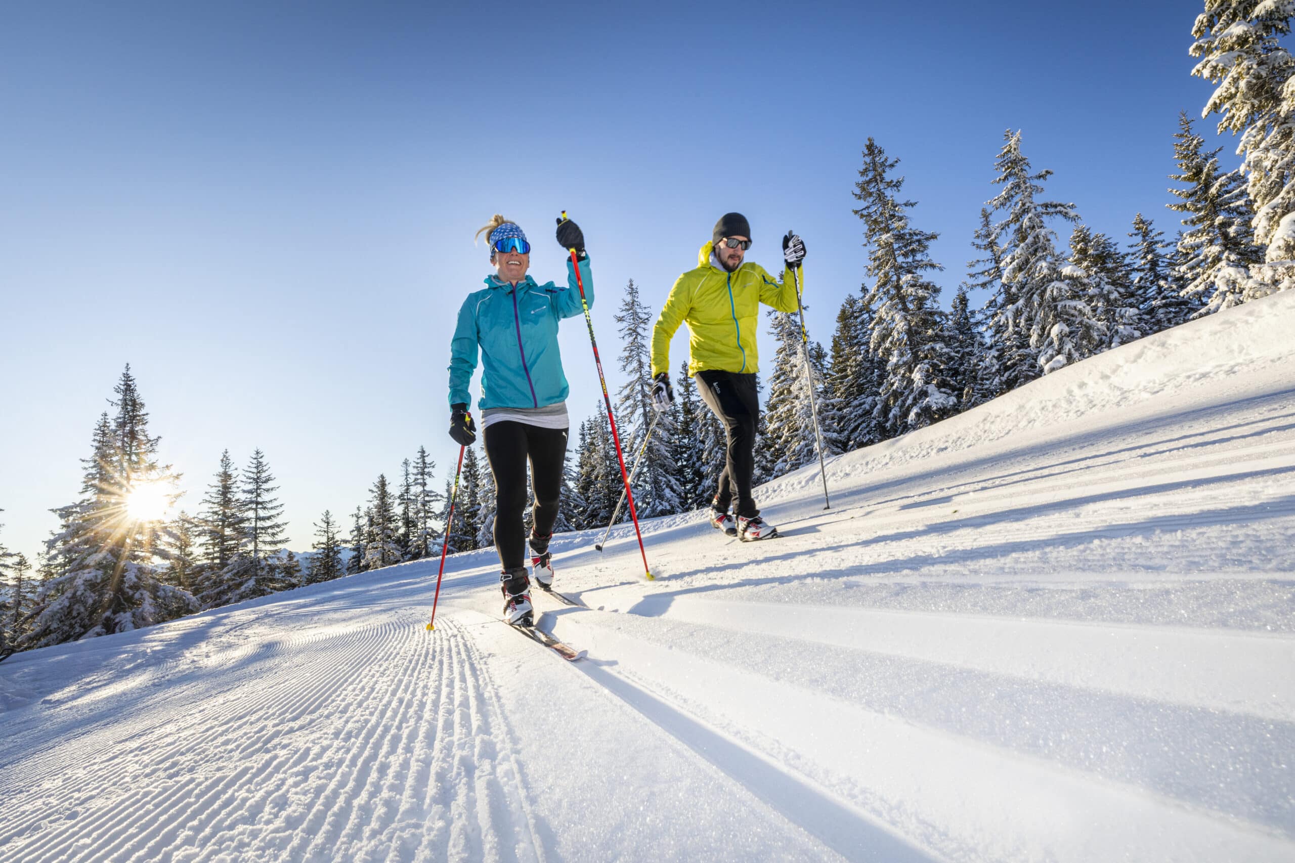 20_filzmoos_winter_langlauf_loipe_Papageno_27 Langlaufen in Filzmoos / Papageno Gondel