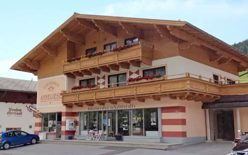 Gästehaus Anneliese Außenansicht des Gästehauses Anneliese in Filzmoos